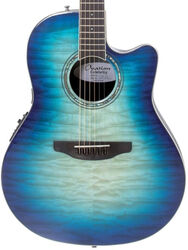 Guitarra folk Ovation CS28P-RG-G Celebrity Tradition - Caribbean blue