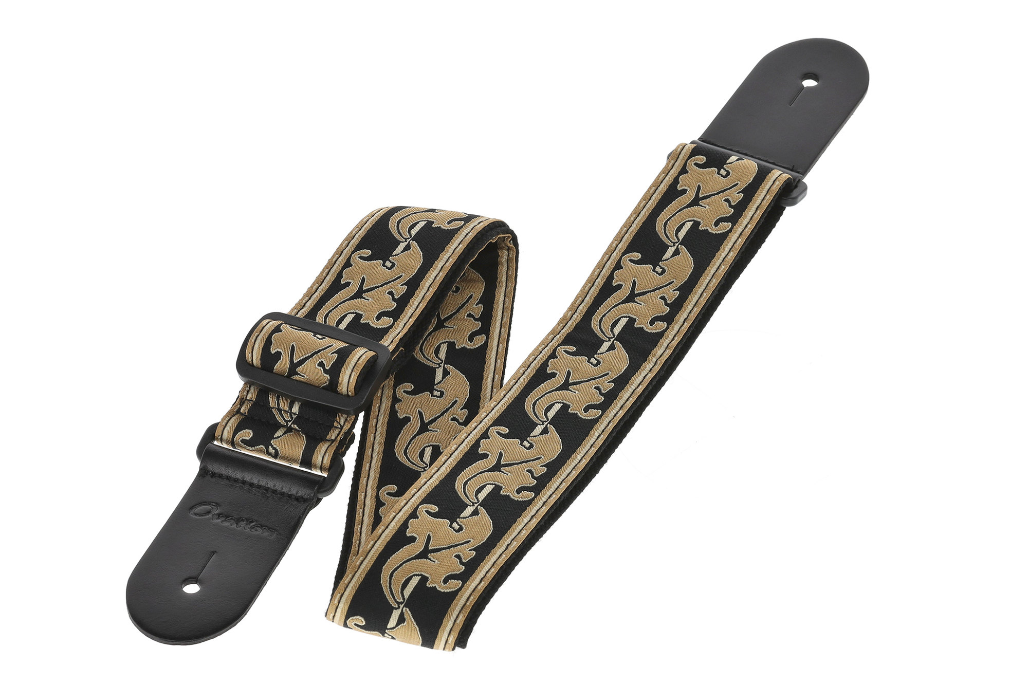 Ovation Sangle Guitare Signature Nylon Retro Gold - Correa - Variation 4