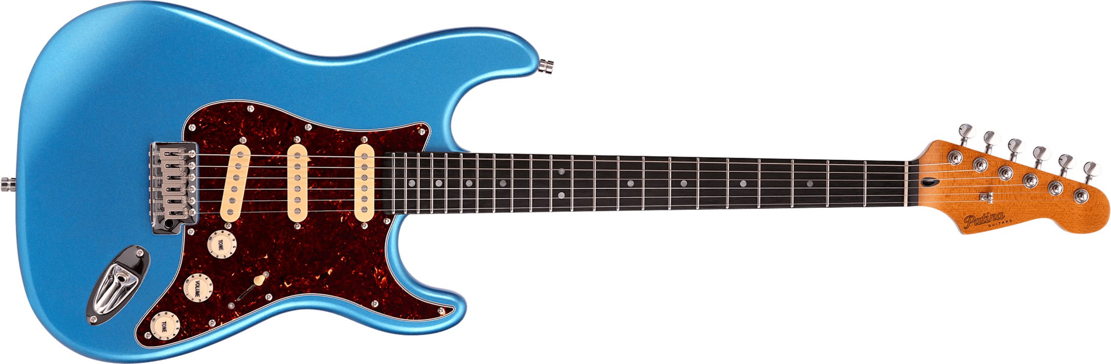 Patina Guitars Ps3 Lpb 3s Trem Rw - Lake Placid Blue - Guitarra eléctrica con forma de str. - Main picture
