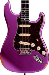 Guitarra eléctrica con forma de str. Patina guitars PS-6 PP R - Purple relic