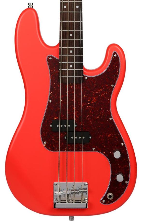 PATINA GUITARS PPB-3 FRD - fiesta red