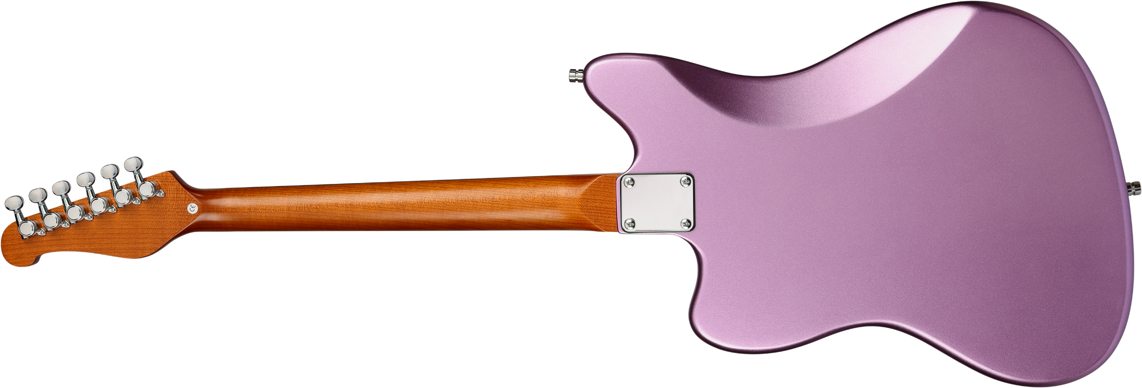 Patina Guitars Pj3 Pp 2s Trem Rw - Purple - Guitarra electrica retro rock - Variation 1