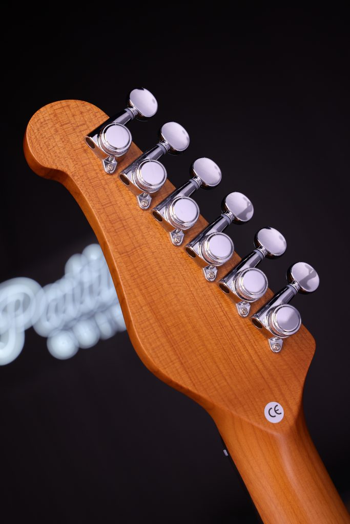 Patina Guitars Pj6 Ox R 2s Trem Rw - Oxblood Red Relic - Guitarra electrica retro rock - Variation 4