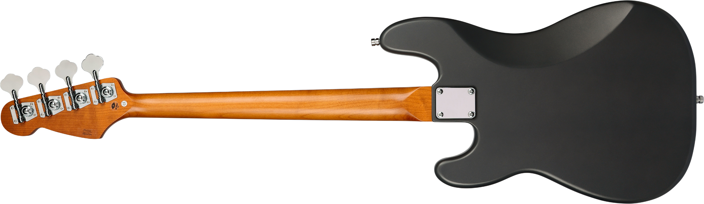 Patina Guitars Ppb3 Bk 1s Ht Rw - Charcoal - Bajo eléctrico de cuerpo sólido - Variation 1