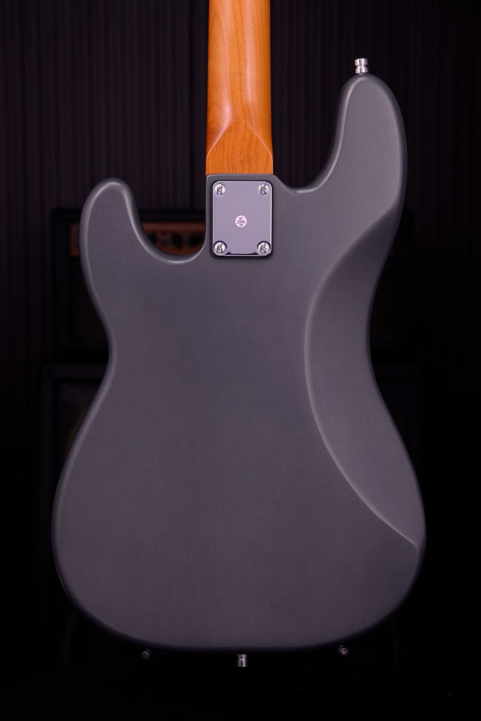 Patina Guitars Ppb3 Bk 1s Ht Rw - Charcoal - Bajo eléctrico de cuerpo sólido - Variation 3