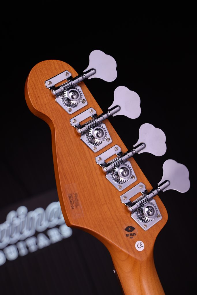 Patina Guitars Ppb3 Bk 1s Ht Rw - Charcoal - Bajo eléctrico de cuerpo sólido - Variation 4