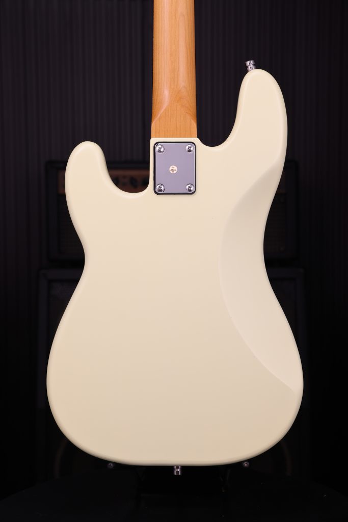 Patina Guitars Ppb3 Ow 1s Ht Rw - Olympic White - Bajo eléctrico de cuerpo sólido - Variation 3