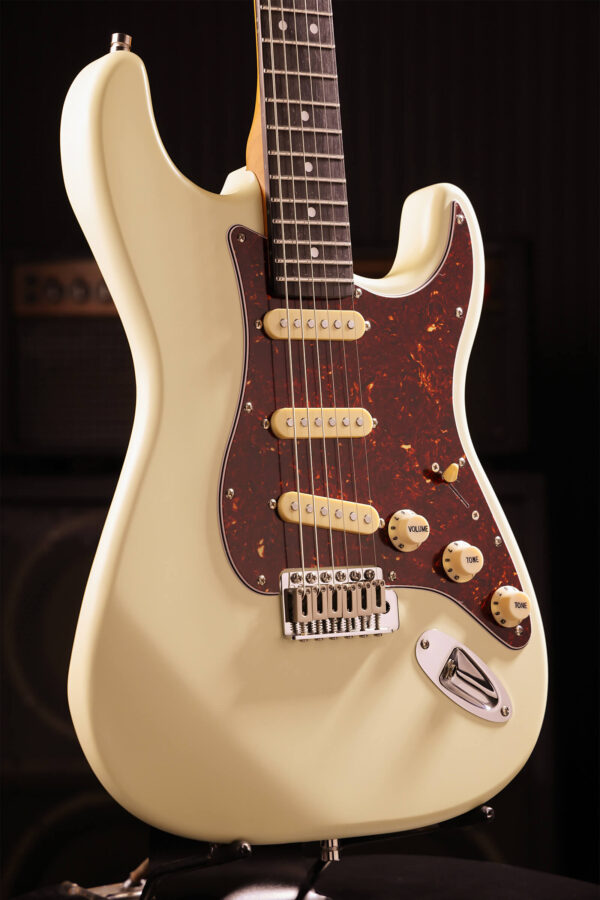 Patina Guitars Ps3 Ow 3s Trem Rw - Olympic White - Guitarra eléctrica con forma de str. - Variation 2