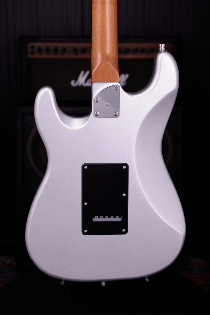 Patina Guitars Ps3 Sl 3s Trem Rw - Silver - Guitarra eléctrica con forma de str. - Variation 3
