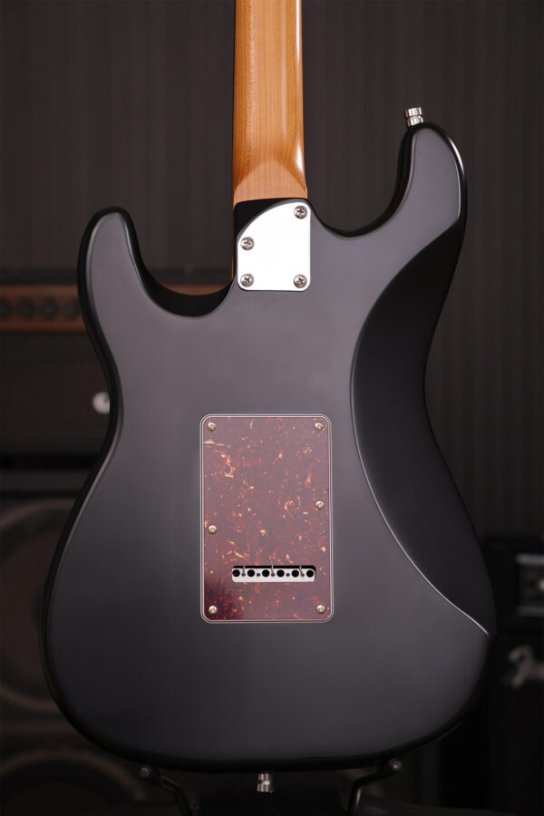Patina Guitars Ps4 Bk Hss Trem Rw - Black - Guitarra eléctrica con forma de str. - Variation 3