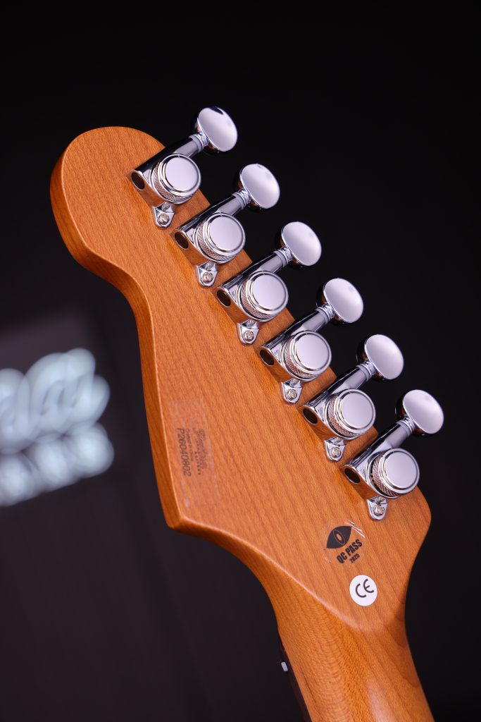 Patina Guitars Ps4 Bk Hss Trem Rw - Black - Guitarra eléctrica con forma de str. - Variation 4