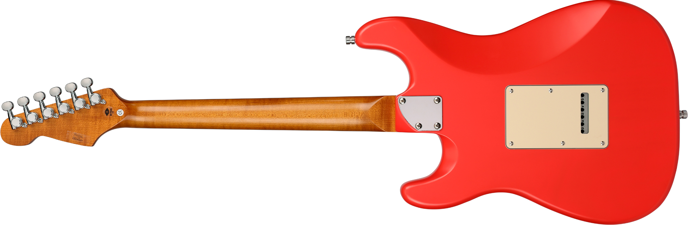 Patina Guitars Ps4 Frd Hss Trem Rw - Fiesta Red - Guitarra eléctrica con forma de str. - Variation 1