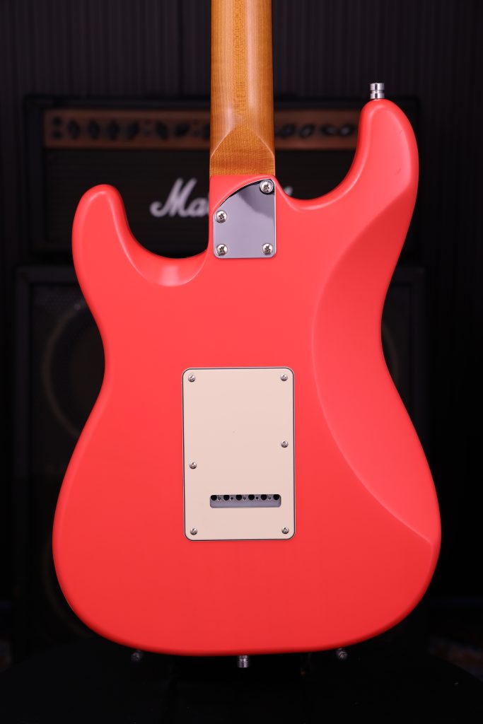 Patina Guitars Ps4 Frd Hss Trem Rw - Fiesta Red - Guitarra eléctrica con forma de str. - Variation 3