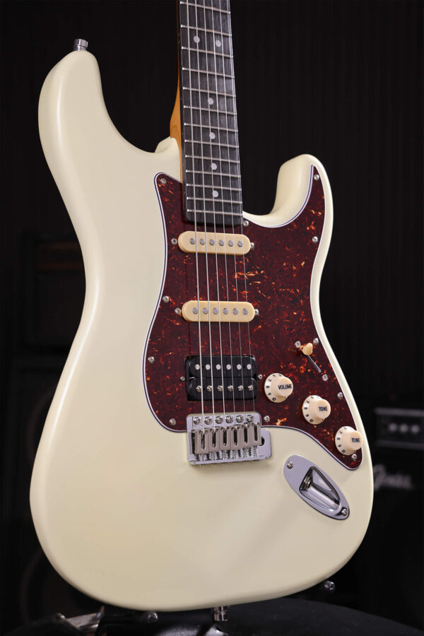Patina Guitars Ps4 Ow Hss Trem Rw - Olympic White - Guitarra eléctrica con forma de str. - Variation 2