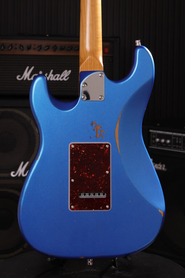 Patina Guitars Ps6 Lpb R 3s Trem Rw - Lake Placid Blue Relic - Guitarra eléctrica con forma de str. - Variation 3
