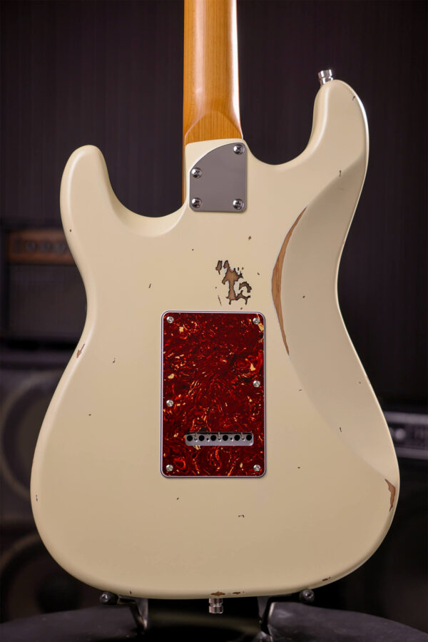 Patina Guitars Ps6 Ow R 3s Trem Rw - Olympic White - Guitarra eléctrica con forma de str. - Variation 3