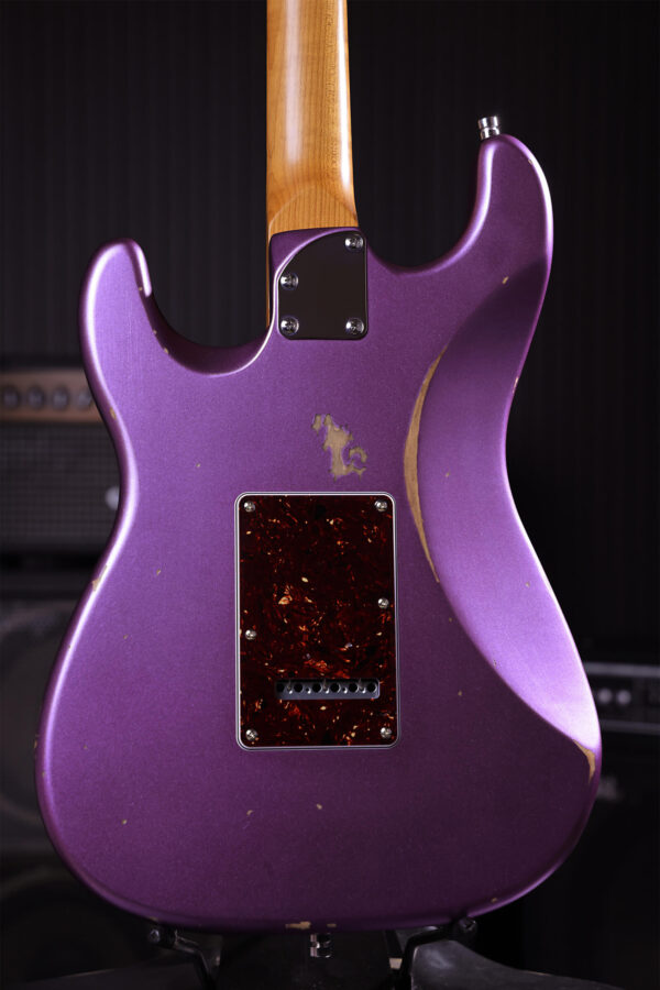 Patina Guitars Ps6 Pp R 3s Trem Rw - Purple Relic - Guitarra eléctrica con forma de str. - Variation 3