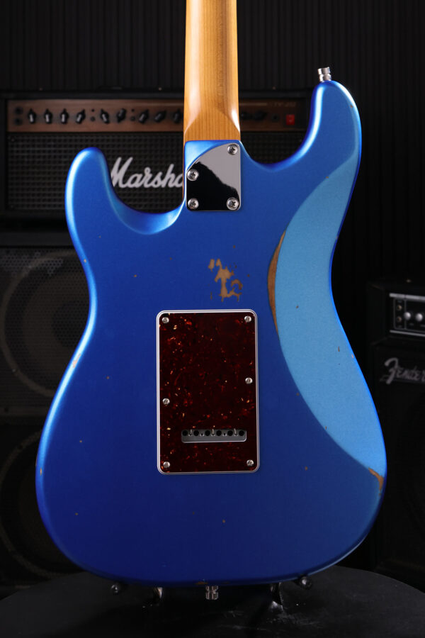 Patina Guitars Ps7 Lpb R Hss Trem Rw - Lake Placid Blue - Guitarra eléctrica con forma de str. - Variation 3