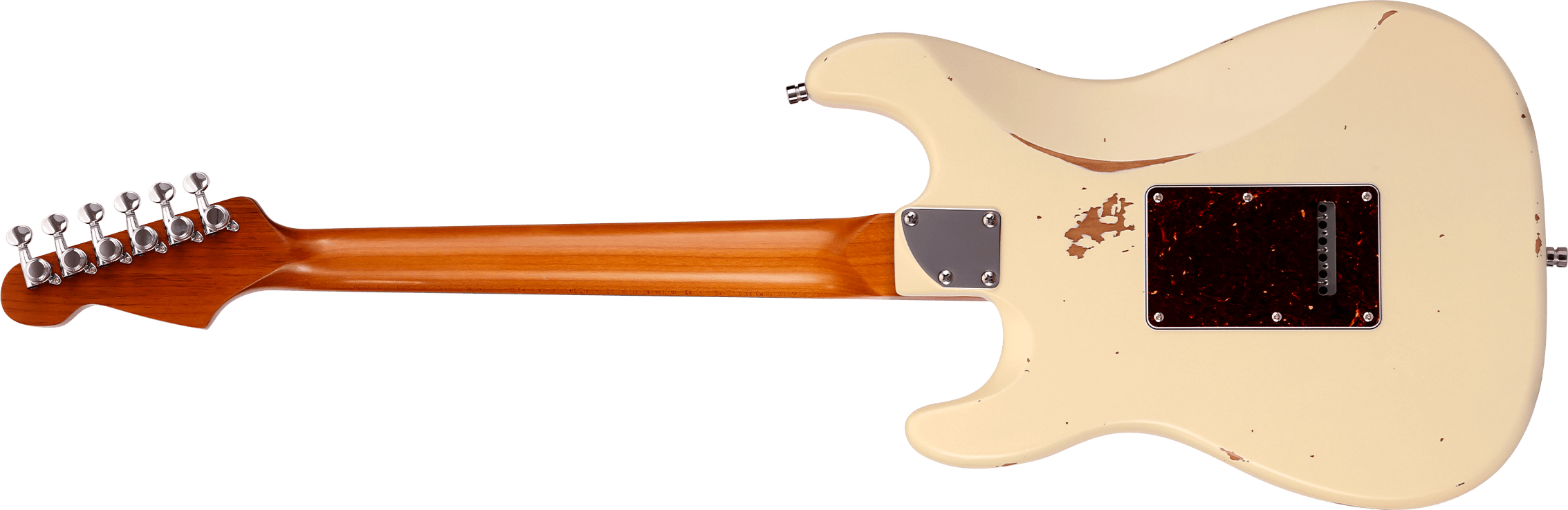 Patina Guitars Ps7 Ow R Hss Trem Rw - Olympic White - Guitarra eléctrica con forma de str. - Variation 1