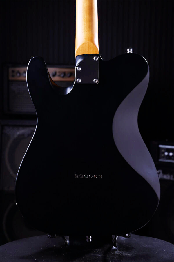 Patina Guitars Pt3 Bk 2s Ht Rw - Black - Guitarra eléctrica con forma de tel - Variation 3