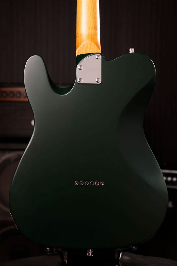 Patina Guitars Pt3 Sgr 2s Ht Rw - Sherwood Green - Guitarra eléctrica con forma de tel - Variation 3