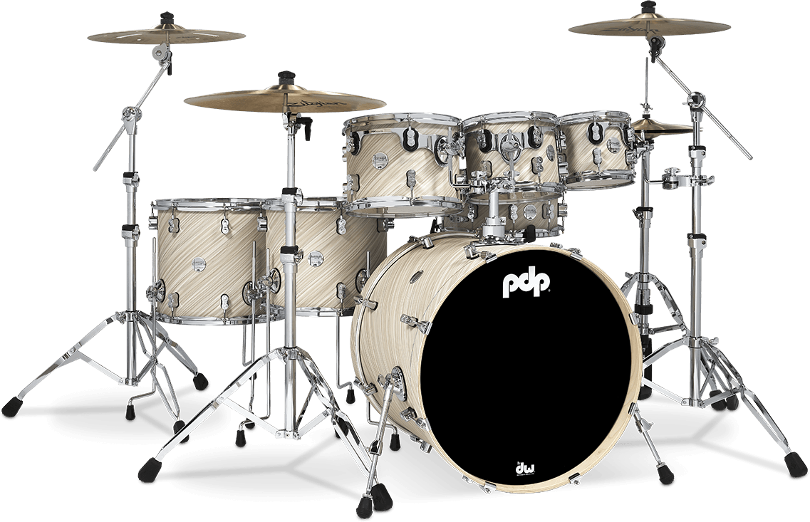 Pdp Pdcm2217ti Shellset Concept Maple - 6 FÛts Et + - Twisted Ivory - Batería acústica estándar - Main picture