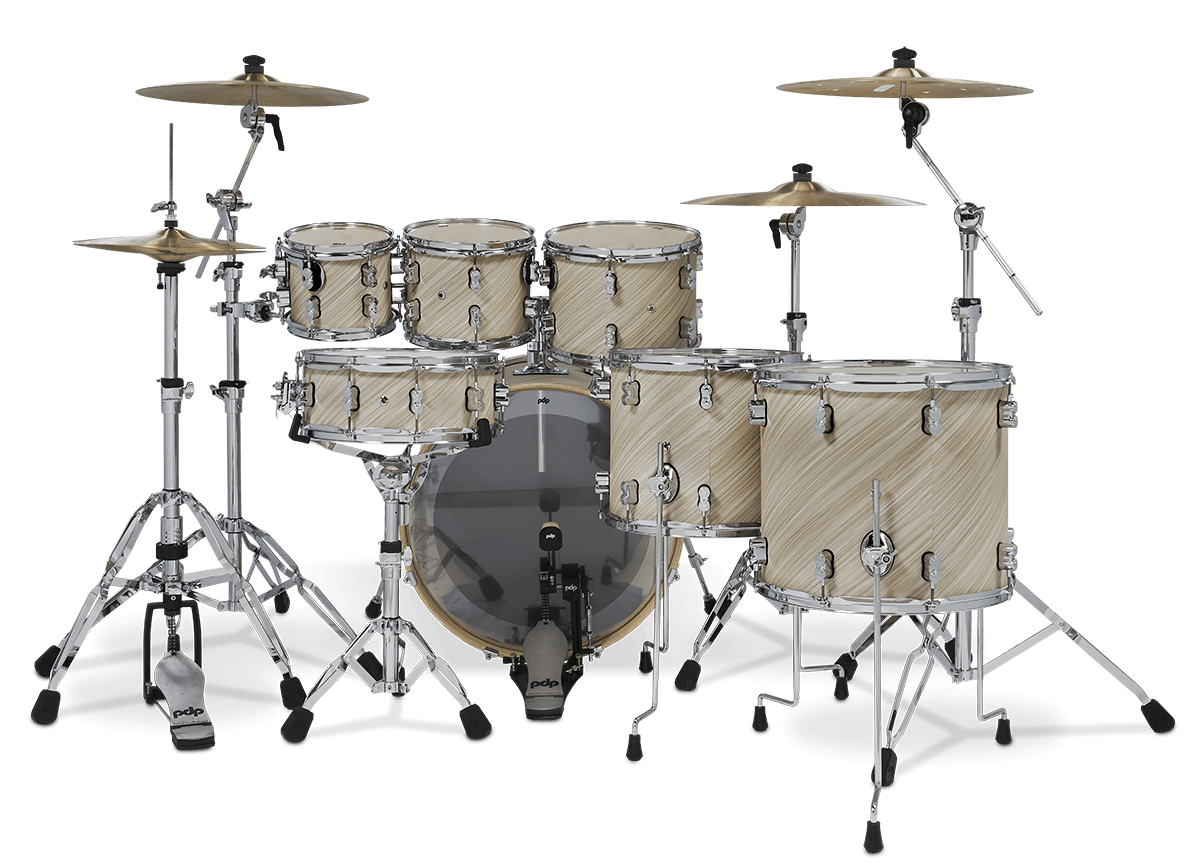 Pdp Pdcm2217ti Shellset Concept Maple - 6 FÛts Et + - Twisted Ivory - Batería acústica estándar - Variation 1