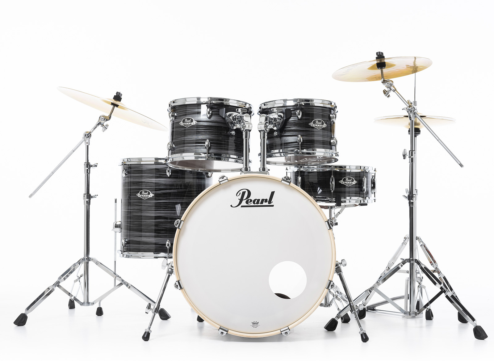 Pearl Exx725brc-778 Export Standard - Graphite Silver Twist - Batería acústica estándar - Main picture