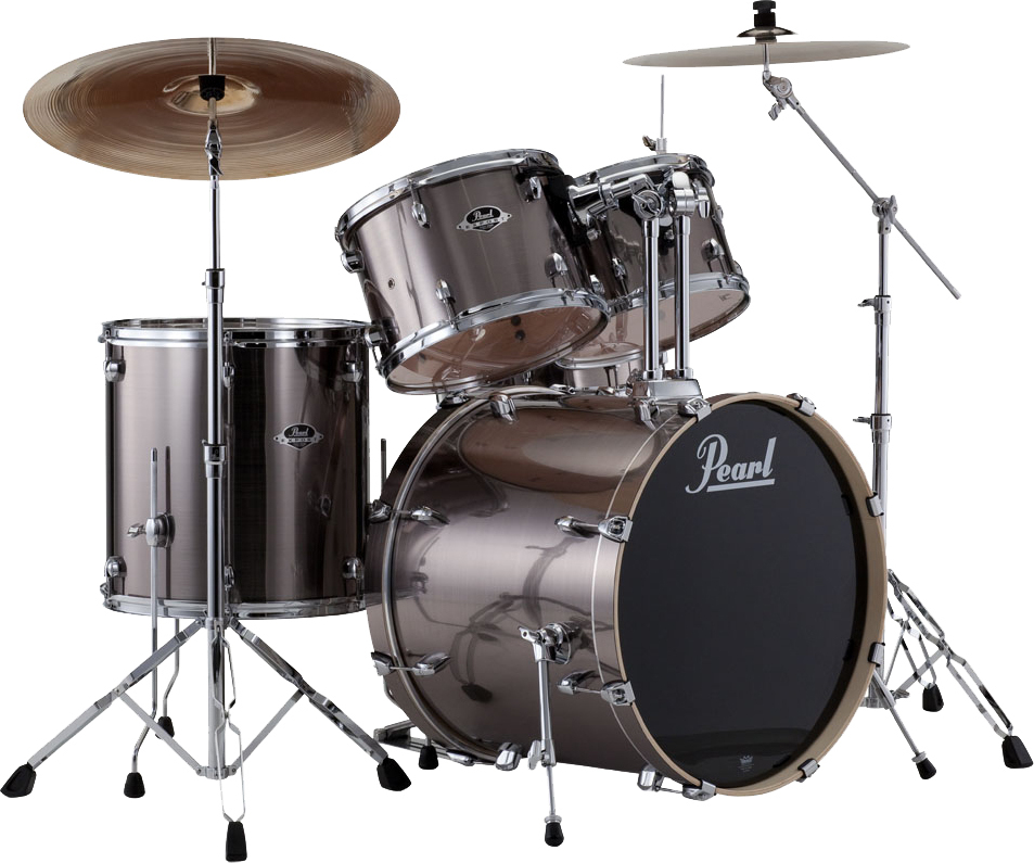 Pearl Exx725c21 Export Standard 22 - 5 FÛts - Smokey Chrome - Batería acústica estándar - Main picture