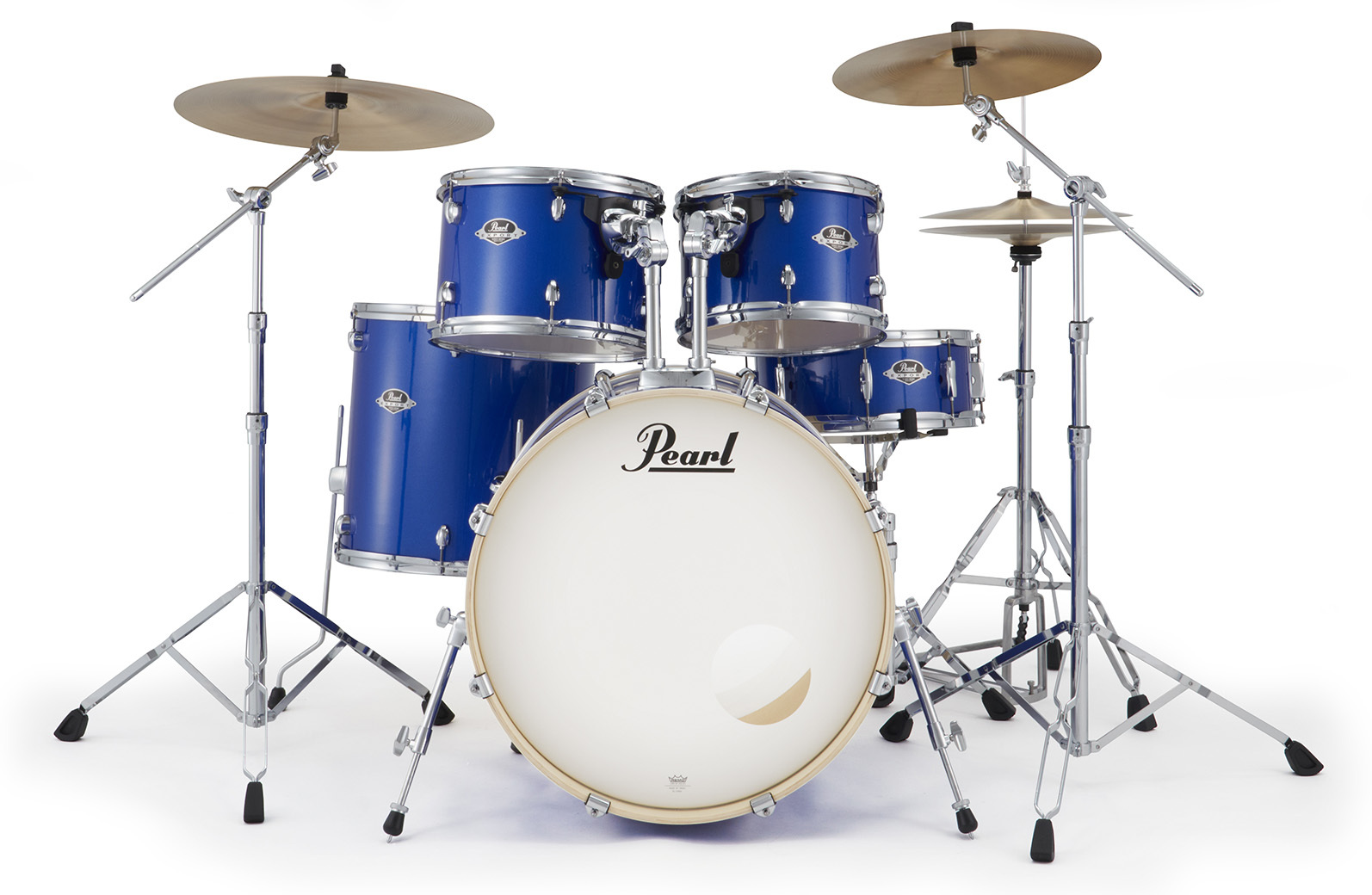 Pearl Exx725nbrc-863 Export Standard 22 - Midnight Blue - Batería acústica estándar - Main picture