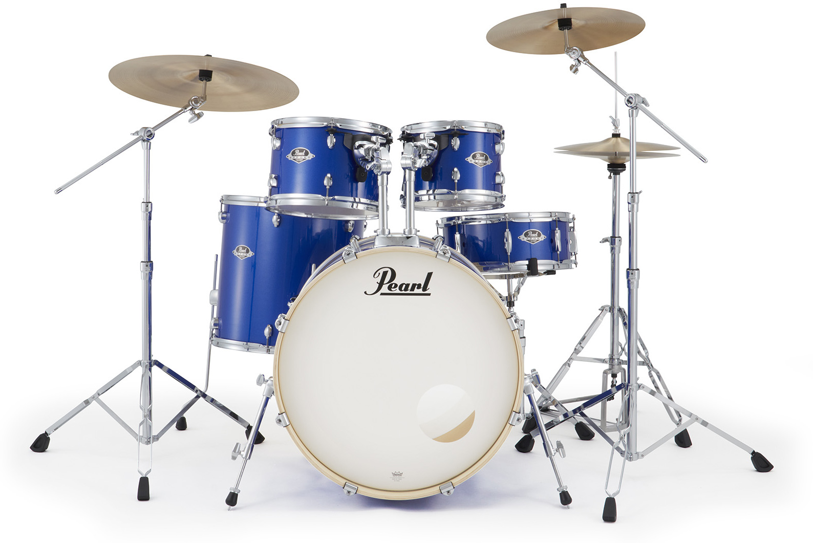 Pearl Exx725sbrc-863 Export Rock 22 - Midnight Blue - Batería acústica rock - Main picture