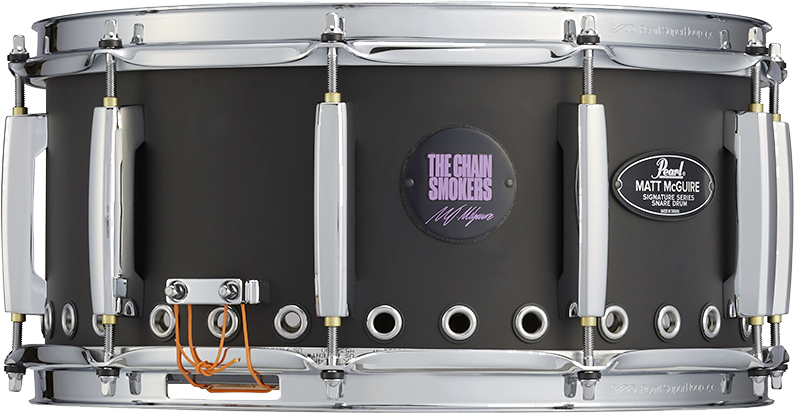 Pearl Signature Matt Mcguire 14x6.5 - Noir - Redoblante - Main picture