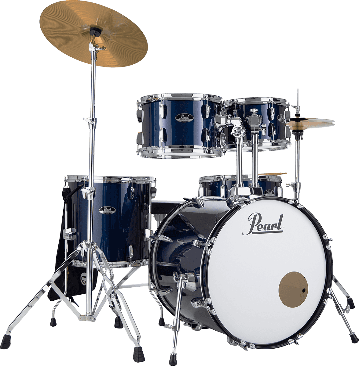 Pearl Roadshow Fusion 20'' - 5 FÛts - Royal Blue Metallic - Batería acústica fusion - Main picture