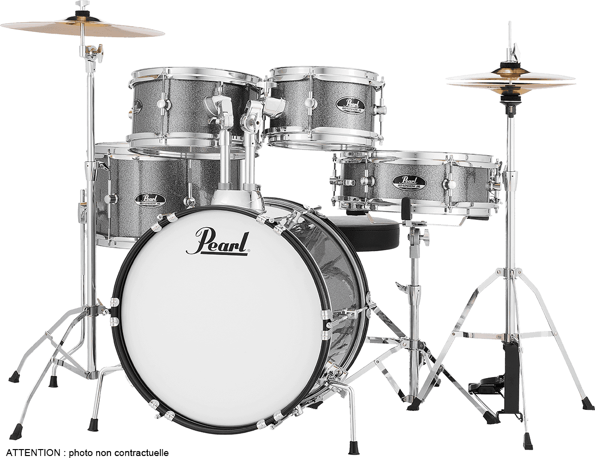 Pearl Roadshow Junior Kit 5 Futs 16 - 5 FÛts - Grindstone Sparkle - Batería acústica junior - Main picture