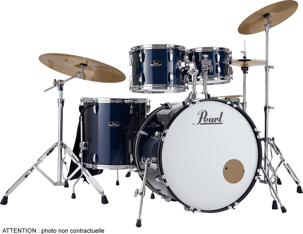 Pearl Roadshow Rock + B-50 + Pack Sabian Solar - Royal Blue Metallic - Batería acústica rock - Main picture