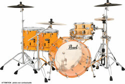 Batería acústica rock Pearl CRB524FPC-732 Crystal Beat 2TB Rock 22 - 4 piezas - Tangerine glass