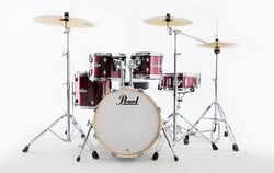 Batería acústica fusion Pearl Export Fusion 20 - Satin Scarlet
