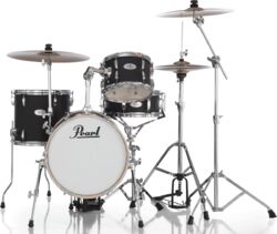 Batería acústica jazz Pearl Midtown Jazette - Matte black