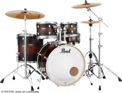 Batería acústica fusion Pearl Decade Maple Rock 22 - Satin brown burst