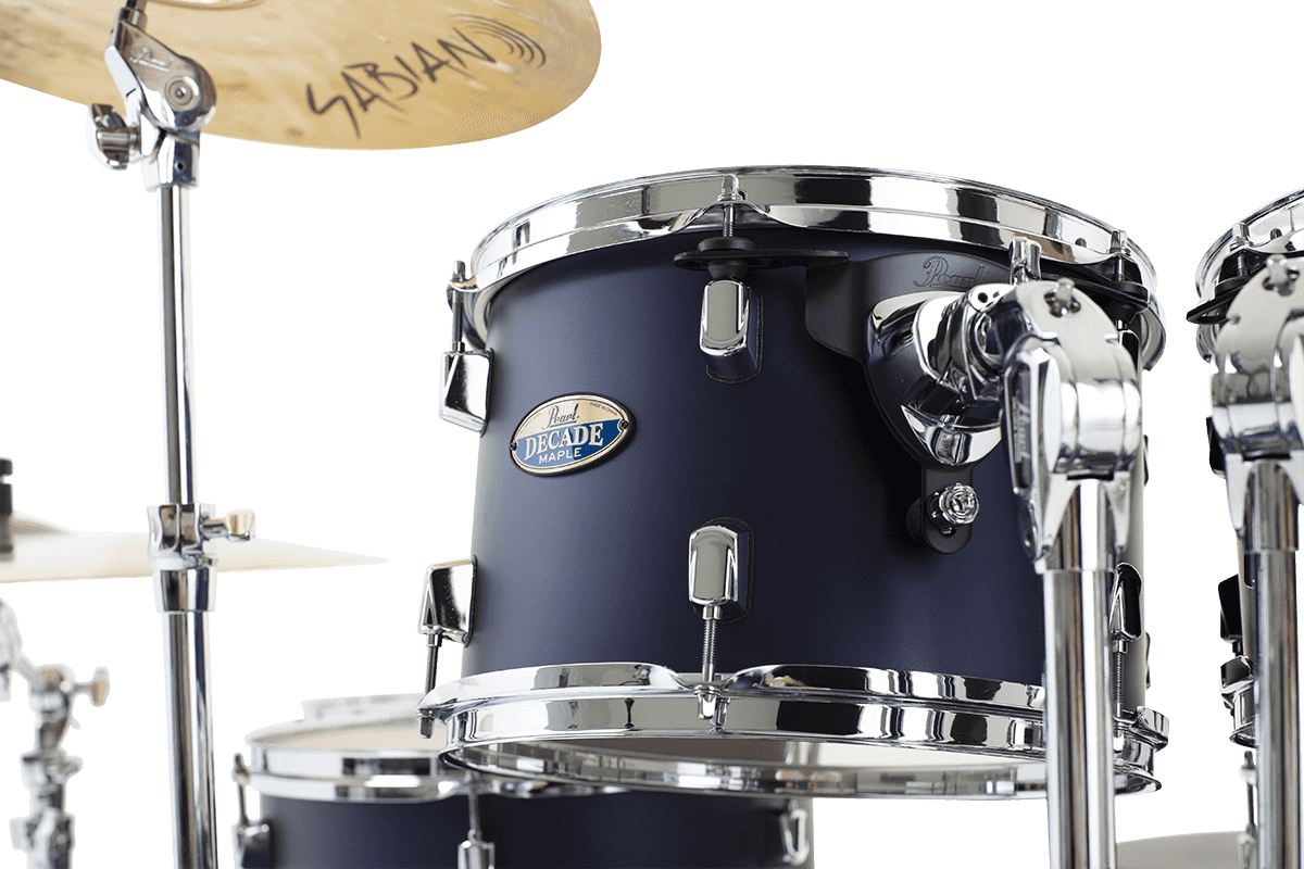 Pearl Decade Maple Hyper Rock Studio 22 Ultramarine Velvet - Ultramarine Velvet - Batería acústica rock - Variation 2
