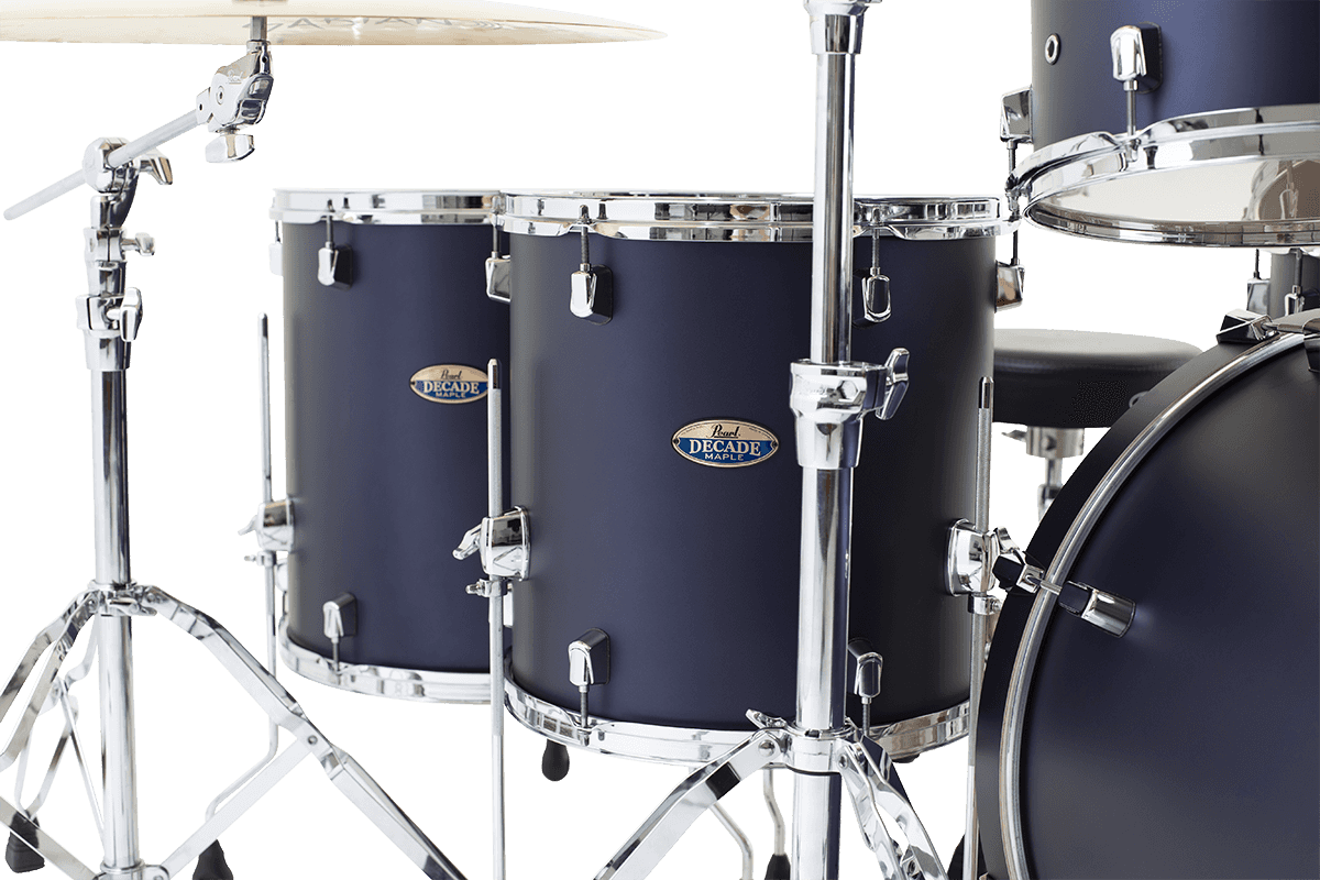 Pearl Decade Maple Hyper Rock Studio 22 Ultramarine Velvet - Ultramarine Velvet - Batería acústica rock - Variation 3