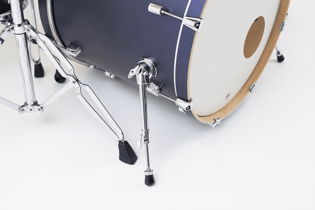 Pearl Decade Maple Hyper Rock Studio 22 Ultramarine Velvet - Ultramarine Velvet - Batería acústica rock - Variation 5