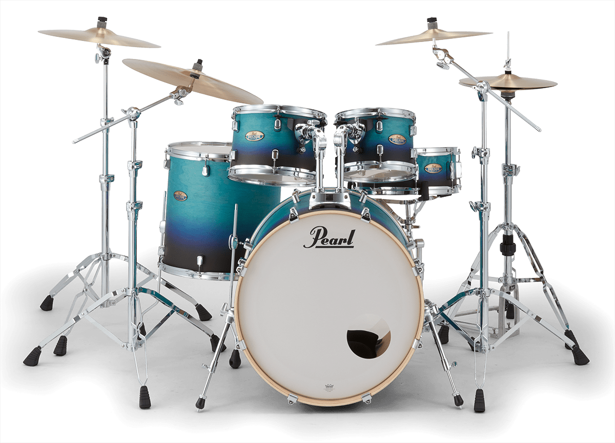 Pearl Decade Maple Stage 22 - Azure Daybreak - 5 FÛts - Azure Daybreak - Batería acústica rock - Variation 1