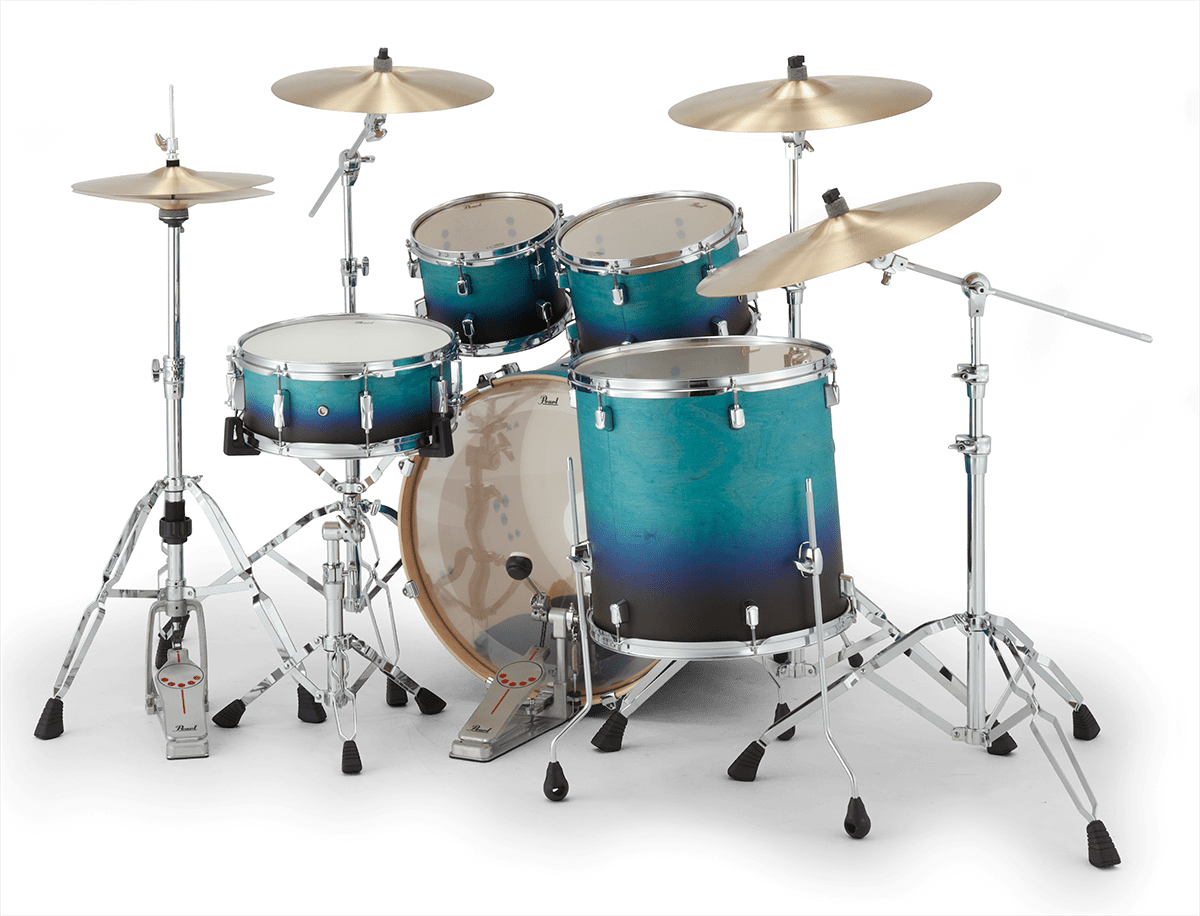 Pearl Decade Maple Stage 22 - Azure Daybreak - 5 FÛts - Azure Daybreak - Batería acústica rock - Variation 4