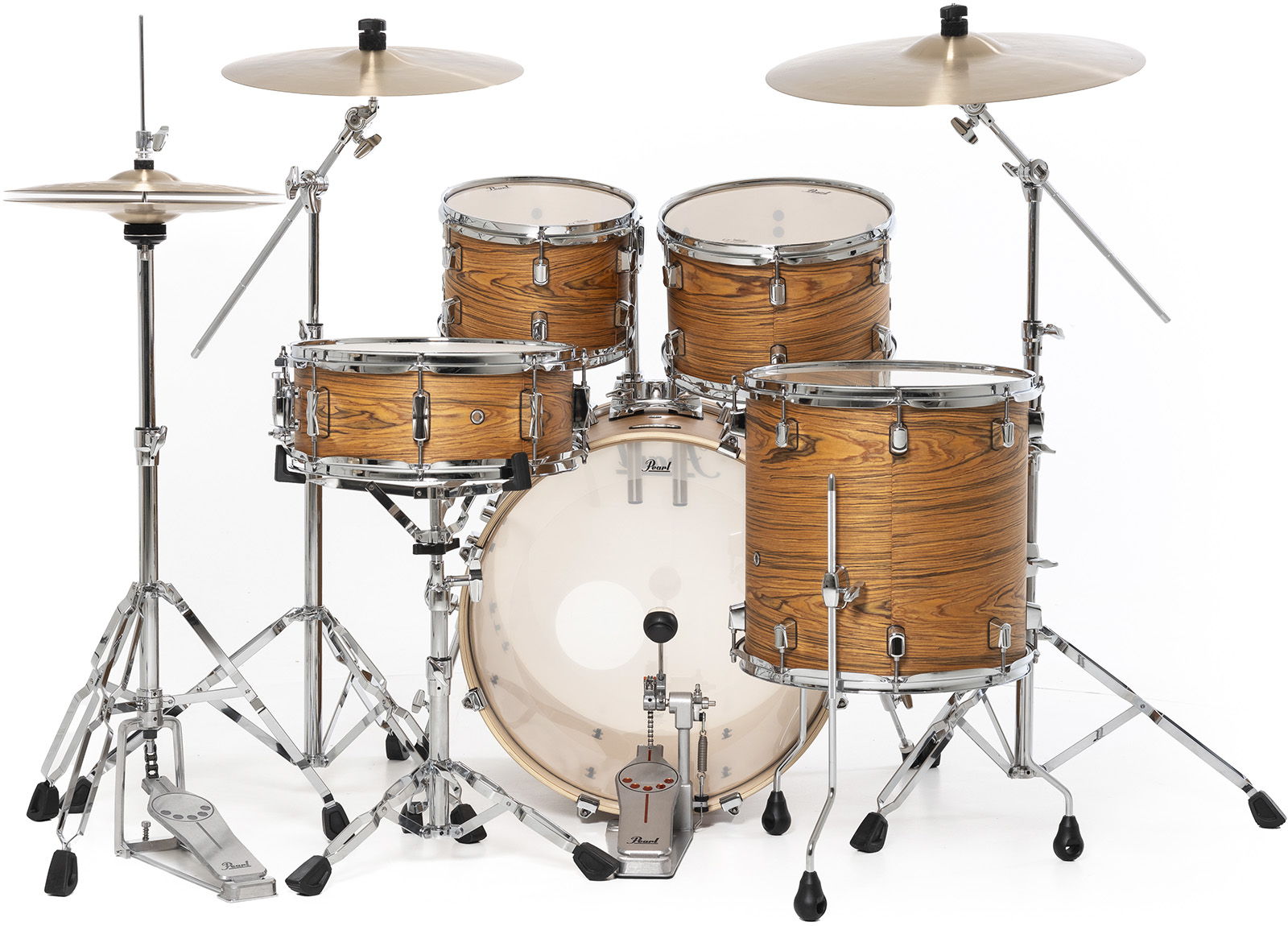 Pearl Dmpa905c-876 Fusion + Hwp-834 5 Futs - Satin Caramel Veil - Batería acústica fusion - Variation 1