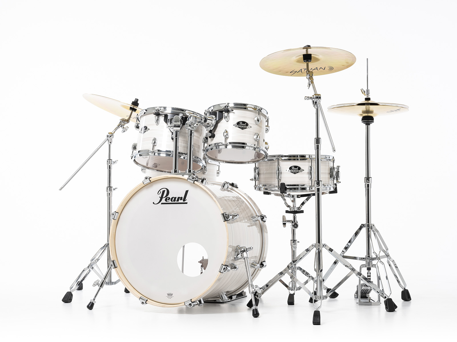 Pearl Export Fusion 20 - Slipstream White - Batería acústica fusion - Variation 2