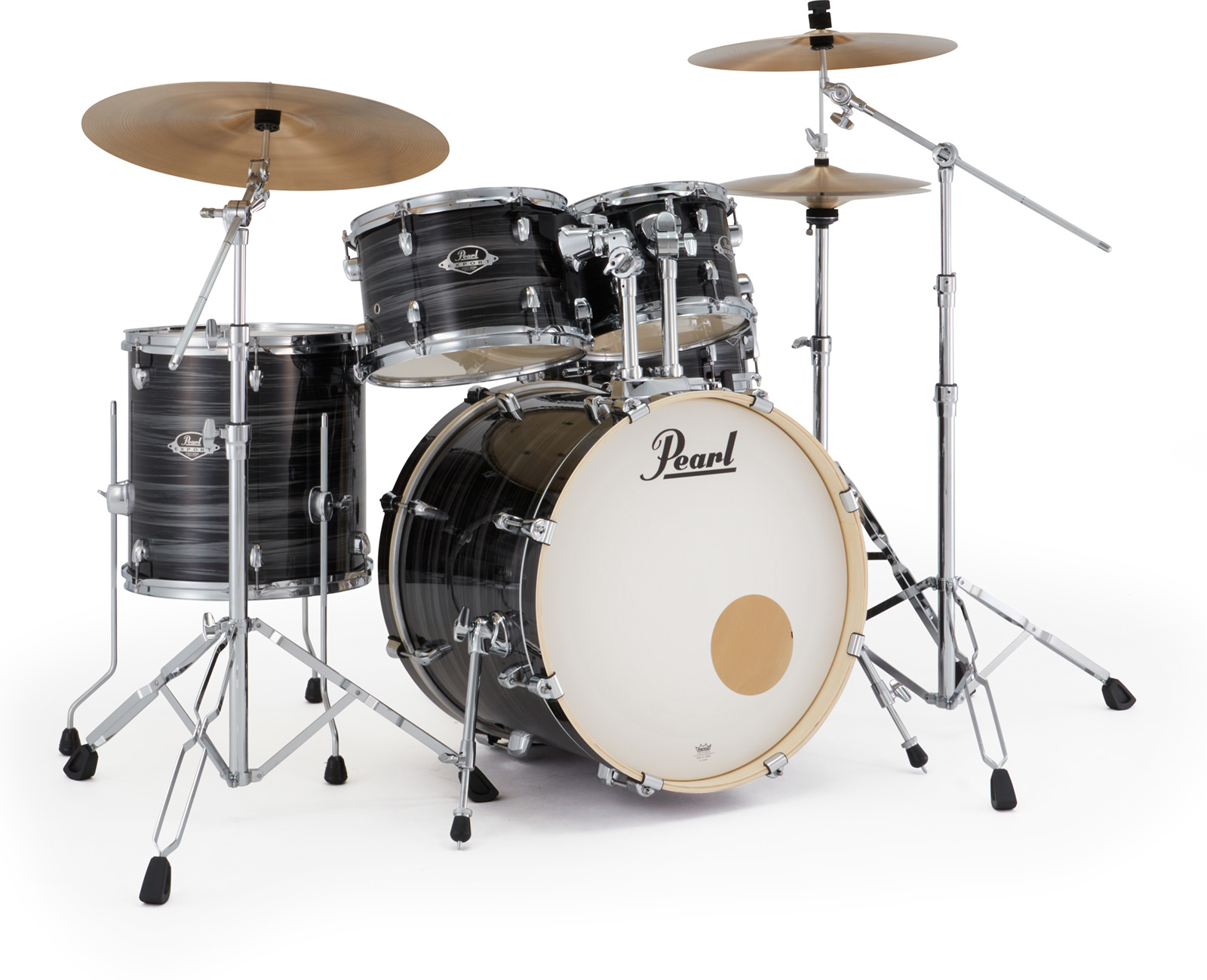 Pearl Export Fusion 20'' - 5 FÛts - Graphite Silver Twist - Batería acústica fusion - Variation 2