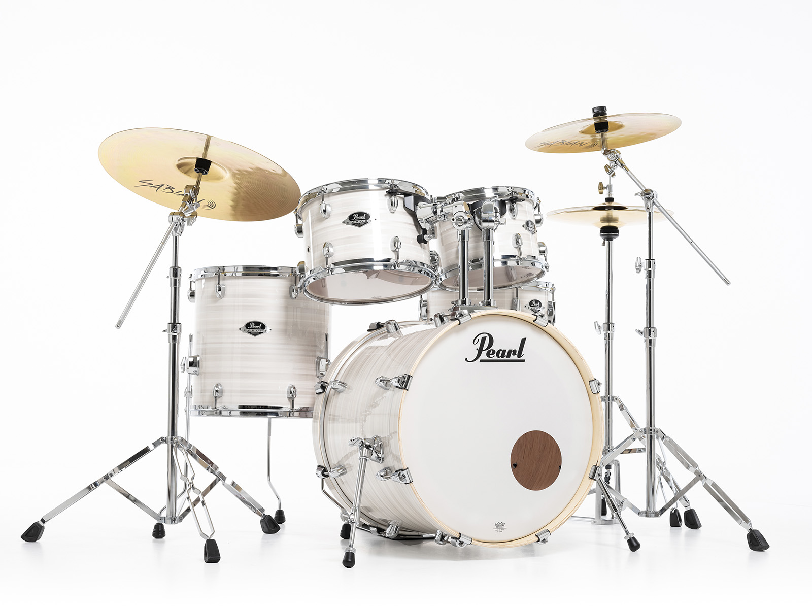 Pearl Export Fusion 20 - Slipstream White - Batería acústica fusion - Variation 1