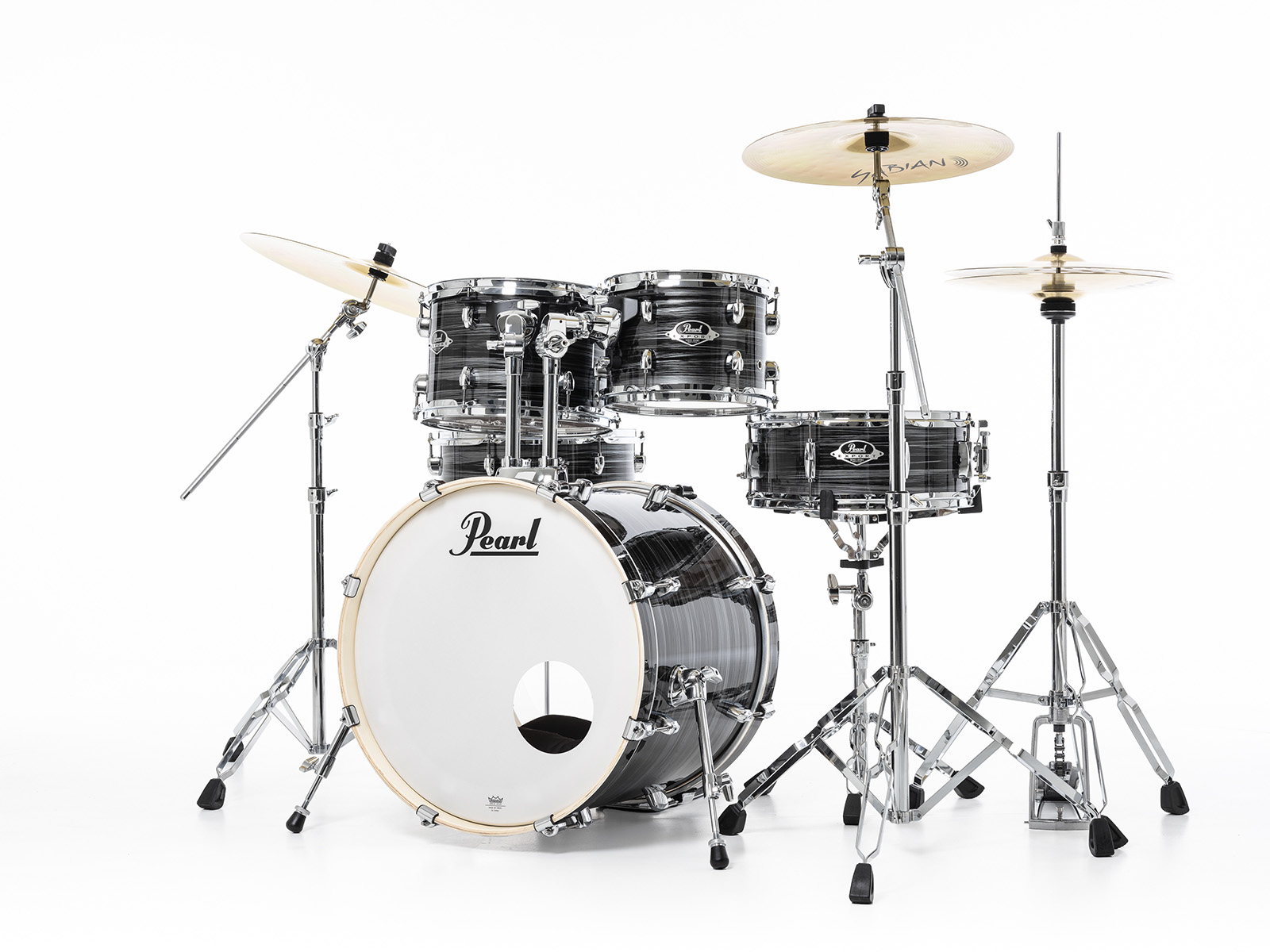 Pearl Export Fusion 20 - Graphite Silver Twist - Batería acústica fusion - Variation 3