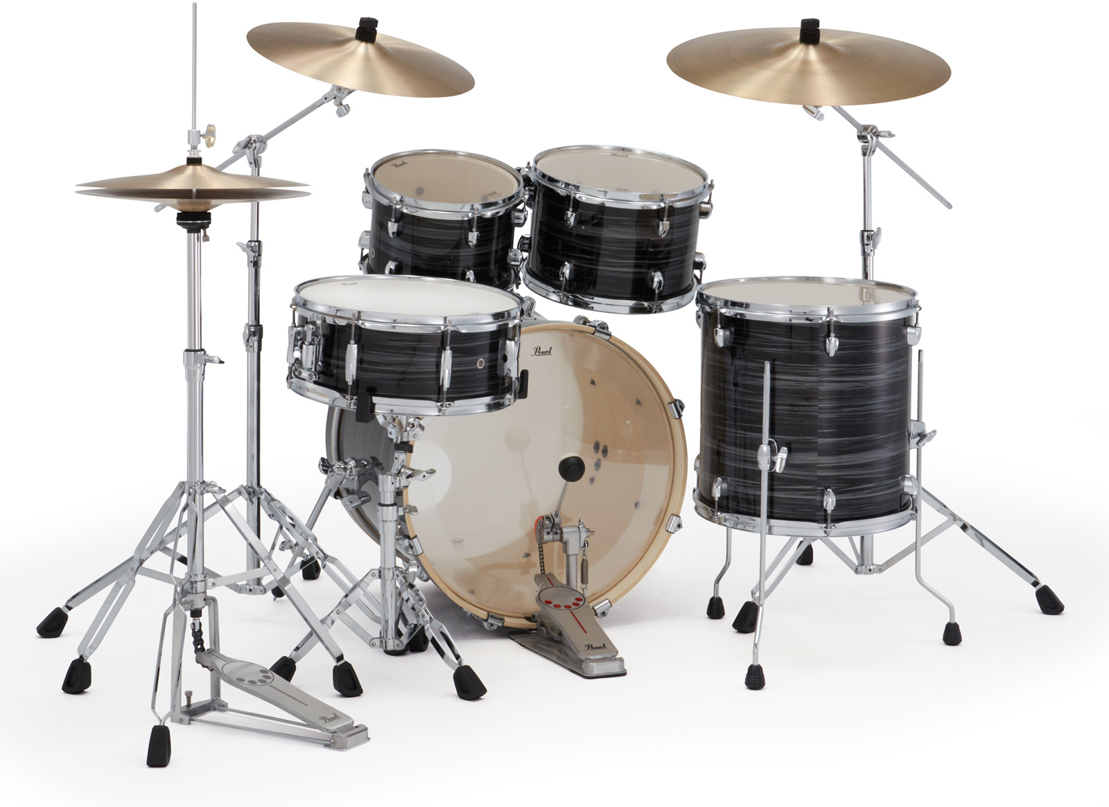 Pearl Export Fusion 20'' - 5 FÛts - Graphite Silver Twist - Batería acústica fusion - Variation 3